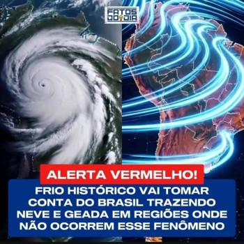 Alerta: Frio – mas sem pânico! FAKE NEWS